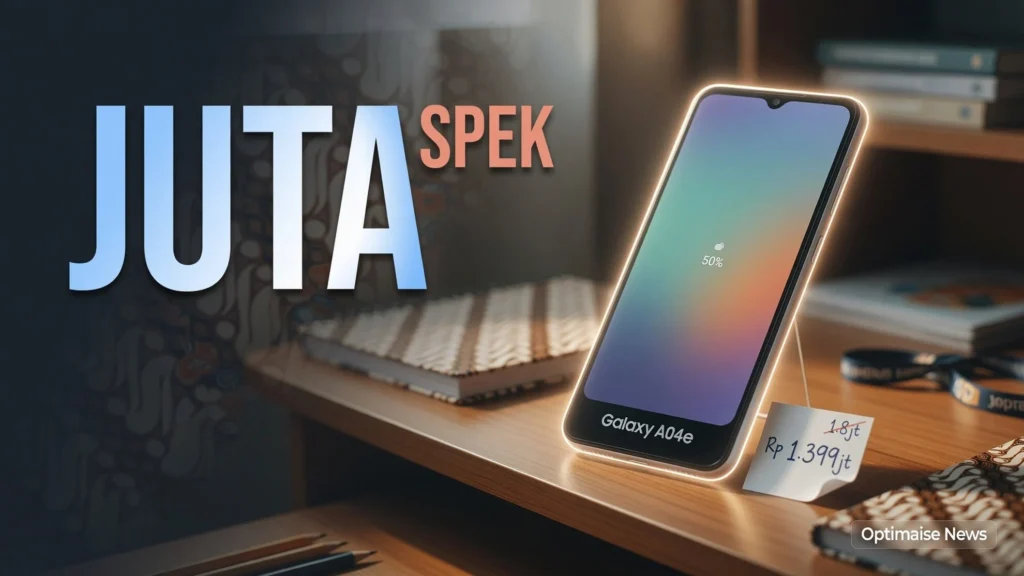 Spesifikasi HP Samsung Galaxy A04e Cuma Rp1 Juta RAM