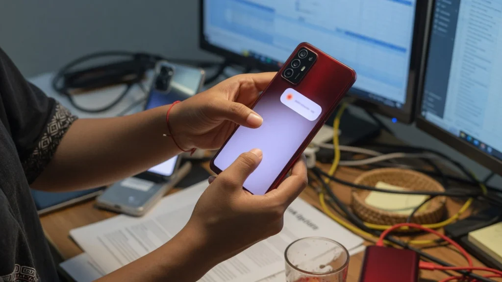 Layar 6,6 Inci 90Hz dan Susunan Kamera Depan-Belakang