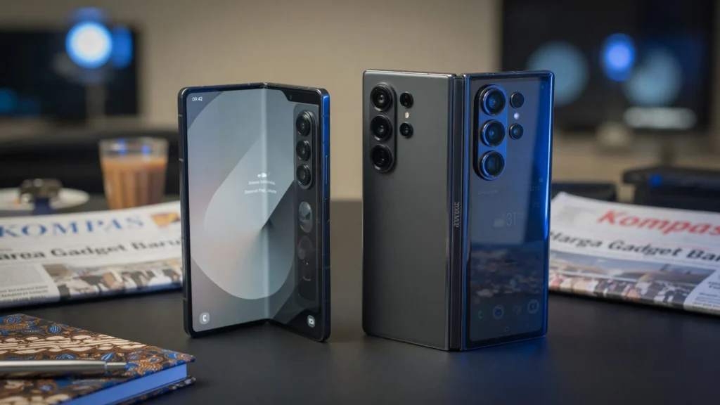 Kamera 200 MP Ultra vs Setup Fold8 Biasa