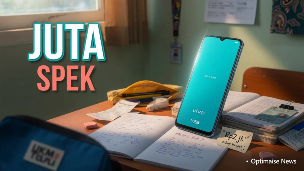 Spesifikasi HP Vivo Y28 Baterai Tahan Seharian Rp2,3 Juta