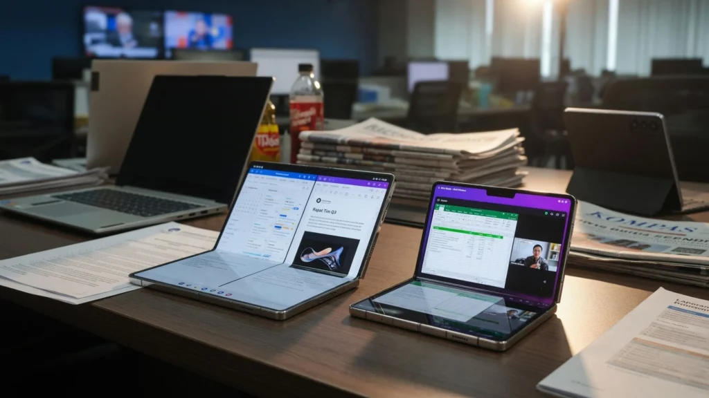 Form Factor Baru Fold8 vs Bodi Tipis Ultra untuk Produktivitas