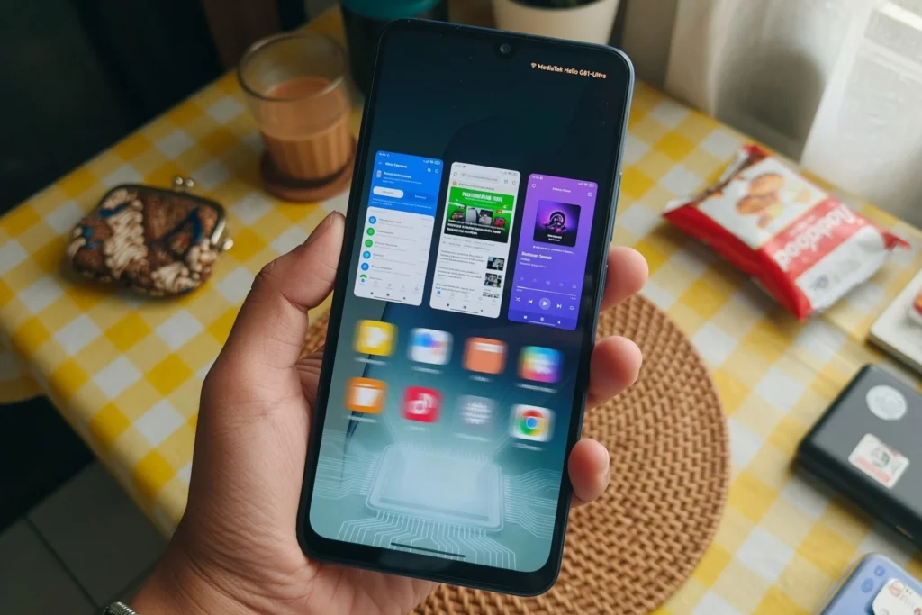 Performa chipset dan kelancaran multitasking harian