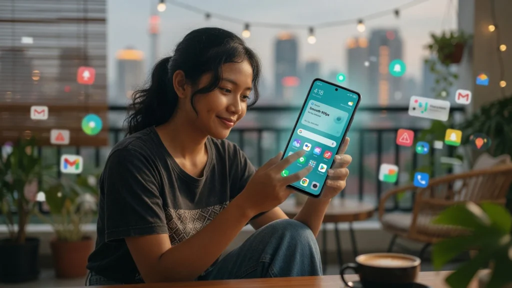 Empat Model dengan Layar dan Performa Responsif