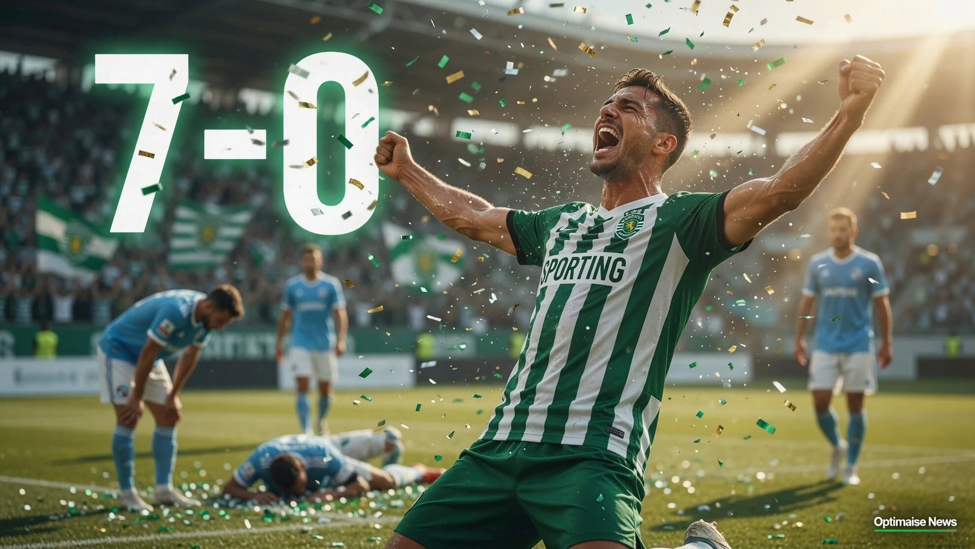 Sporting CP vs Strasbourg 7-0 Pelajaran Debut Oliveira