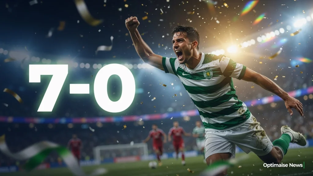 Sporting CP vs Strasbourg 7-0 di Debut Pahit Oliveira