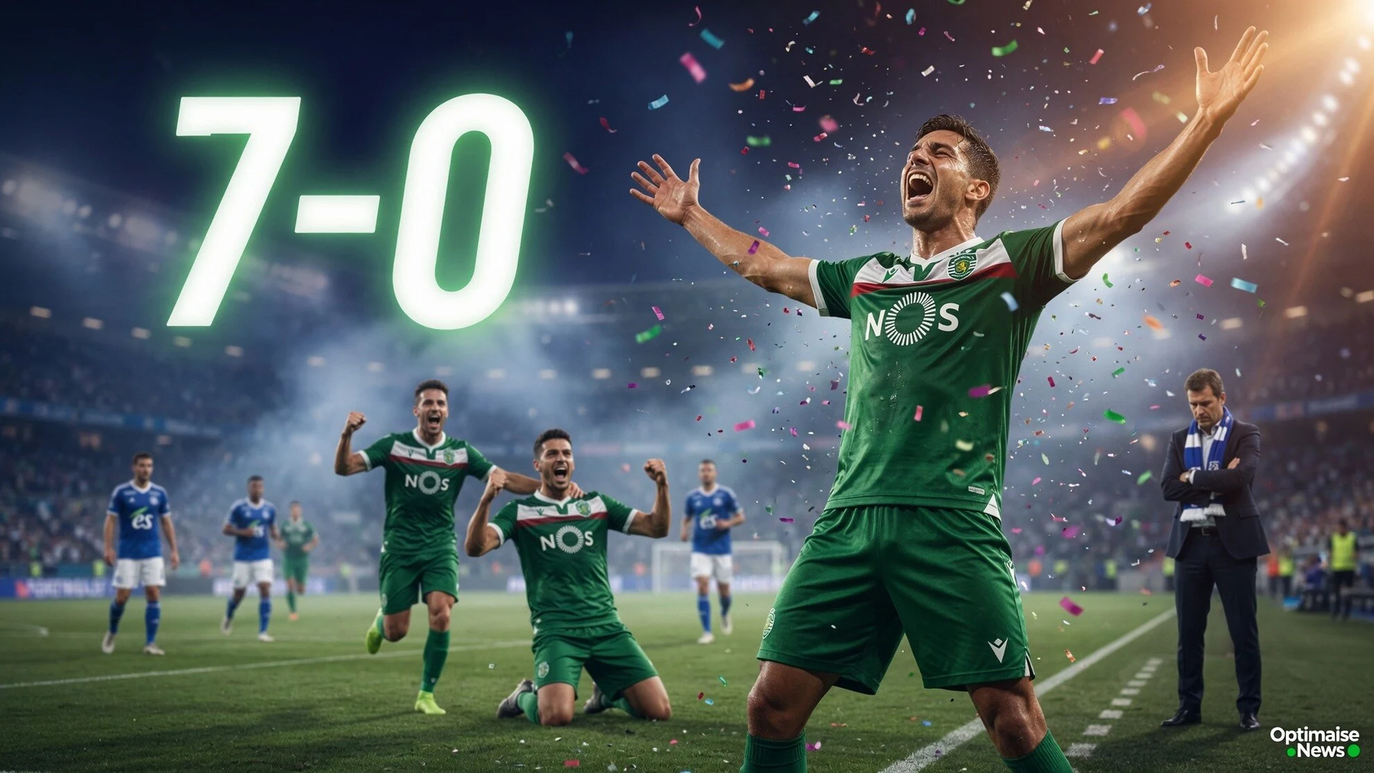 Sporting CP vs Strasbourg Berujung 7-0 di Debut Oliveira