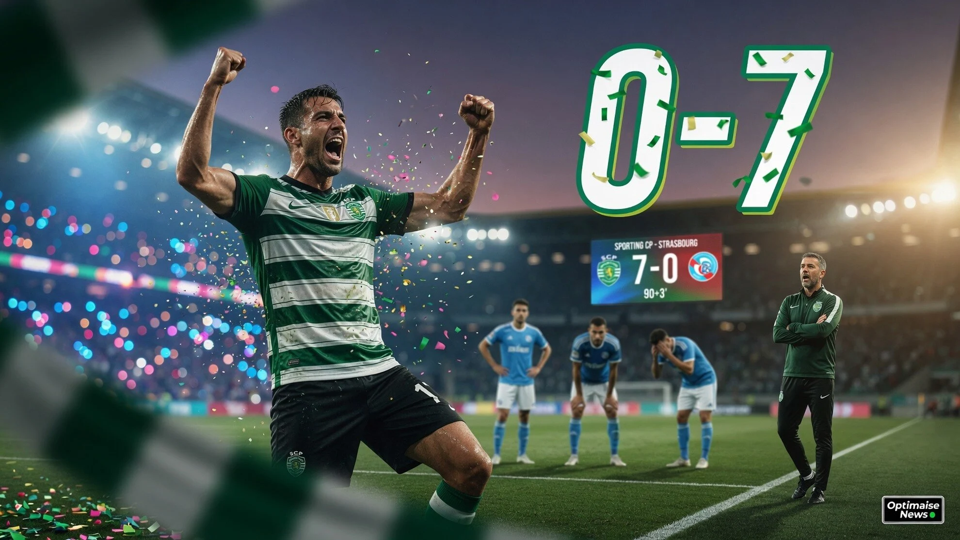Sporting Cp vs Strasbourg Debut Oliveira Langsung Diuji
