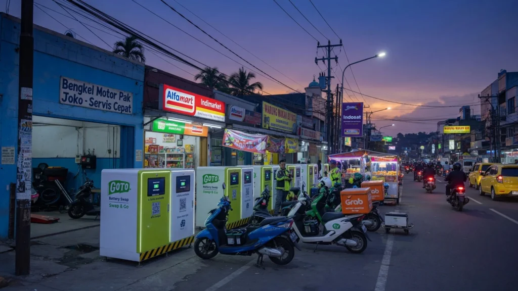 Opsi ganda: tukar baterai atau isi daya mandiri