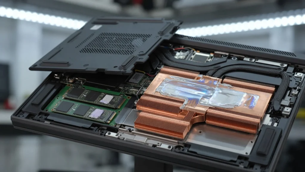 Upgrade Mudah lewat Panel Bawah Tool-less