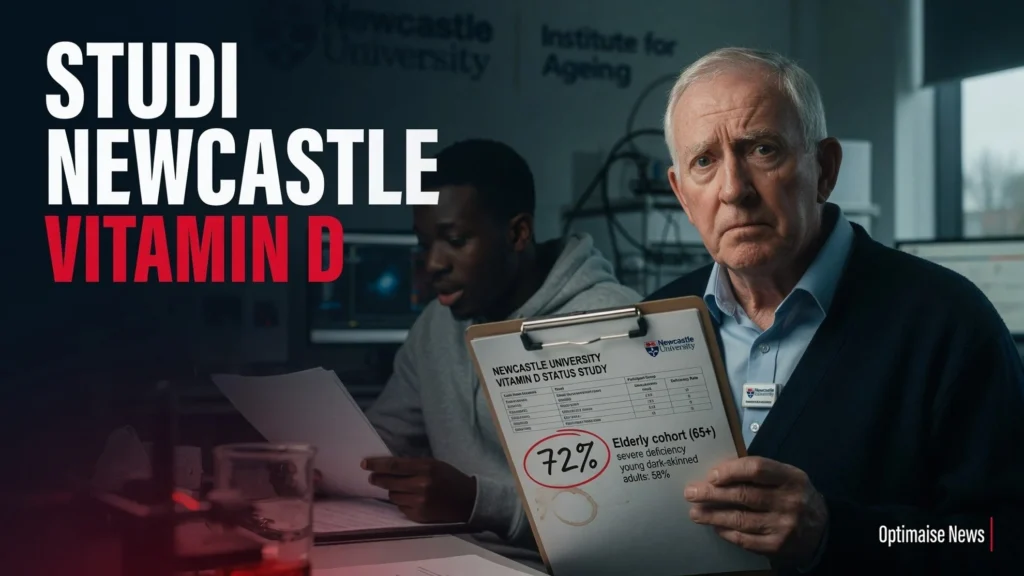 Studi Newcastle: 72% dewasa muda defisiensi vitamin D