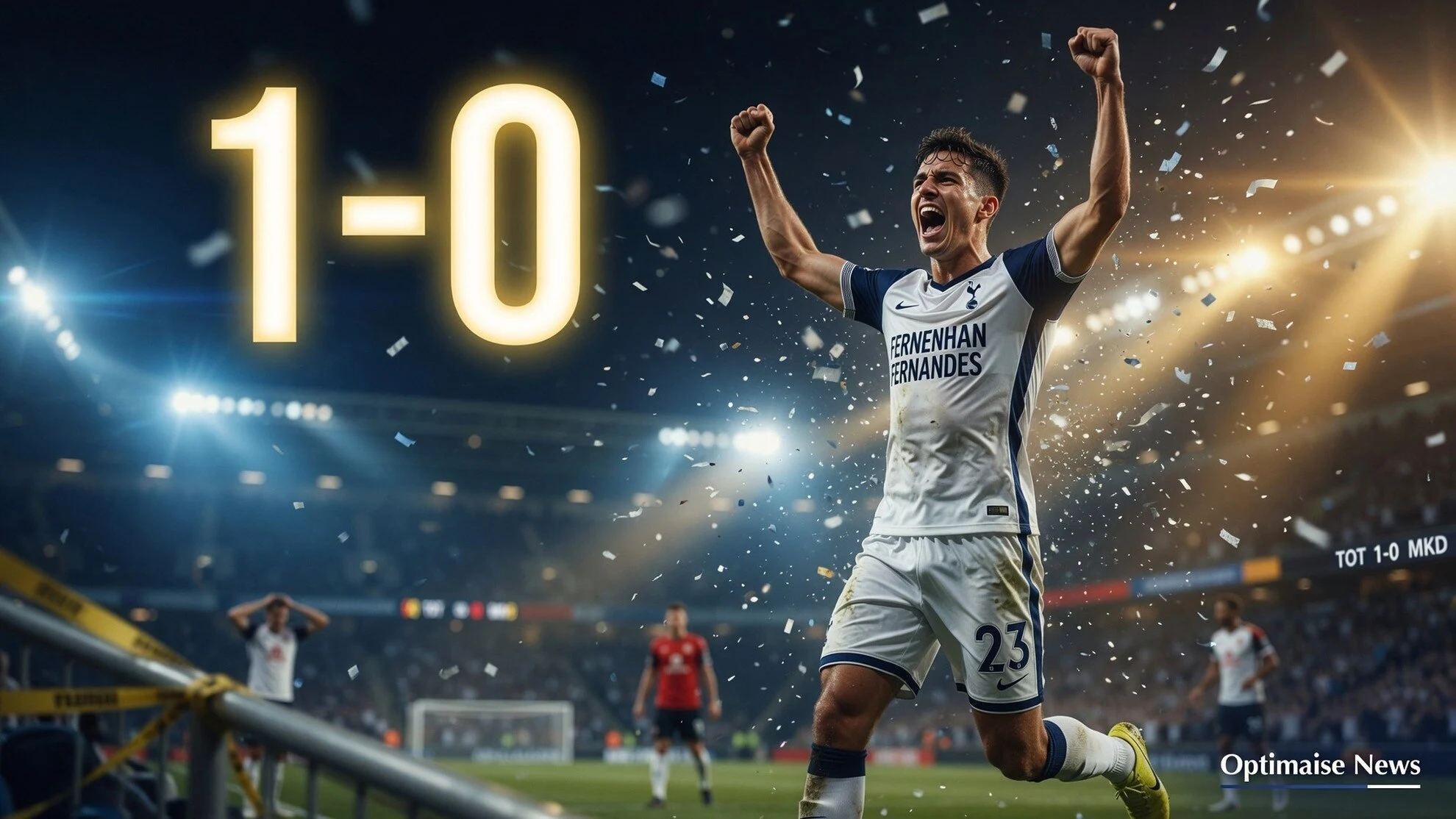 Stunner Mateus Fernandes Menangkan Tottenham vs MK Dons 1-0