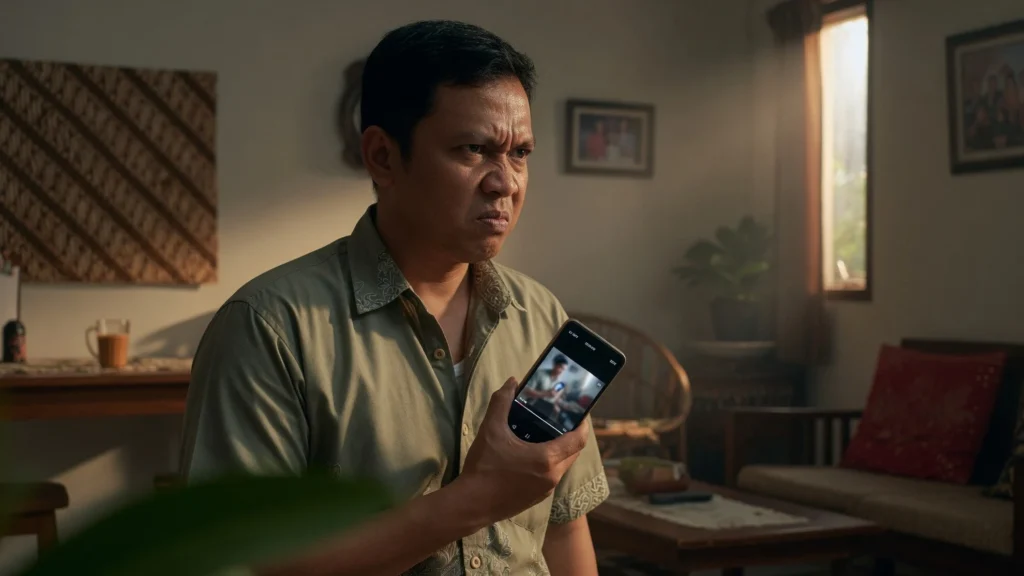 Suami Temukan Rekaman dan Marah Seminggu