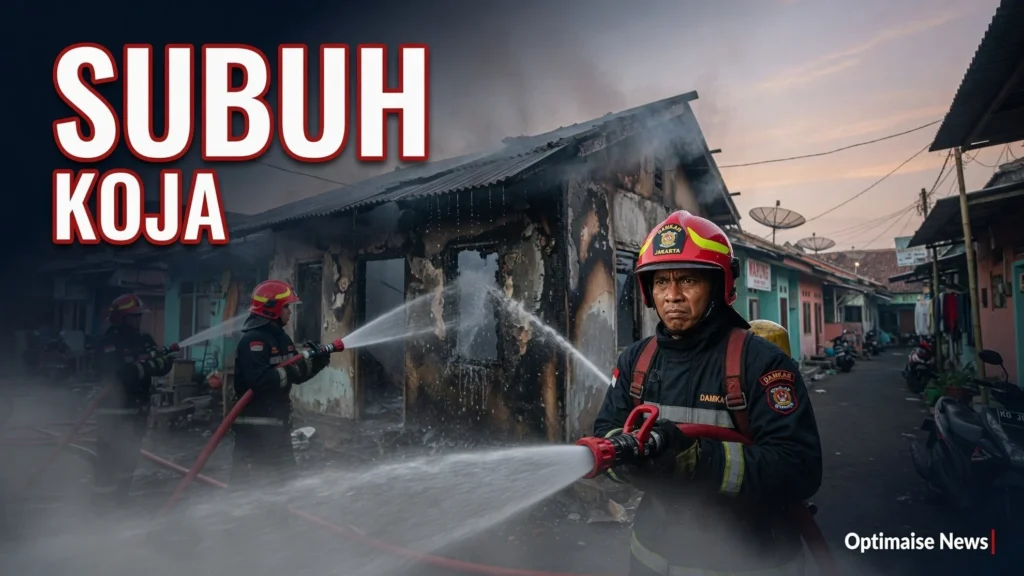Subuh-subuh Gudang Konveksi Koja Ludes