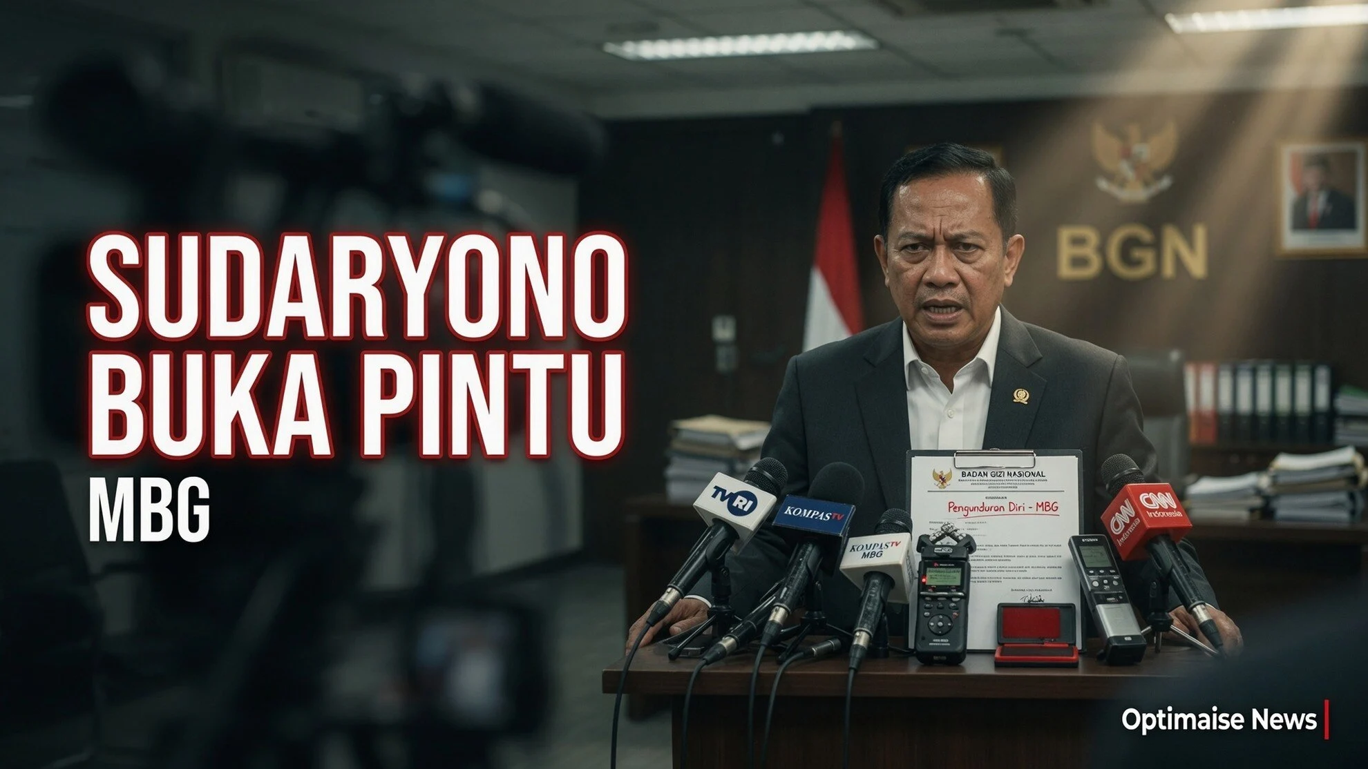 Sudaryono Buka Pintu Mundur Staf agar MBG Berjalan Optimal