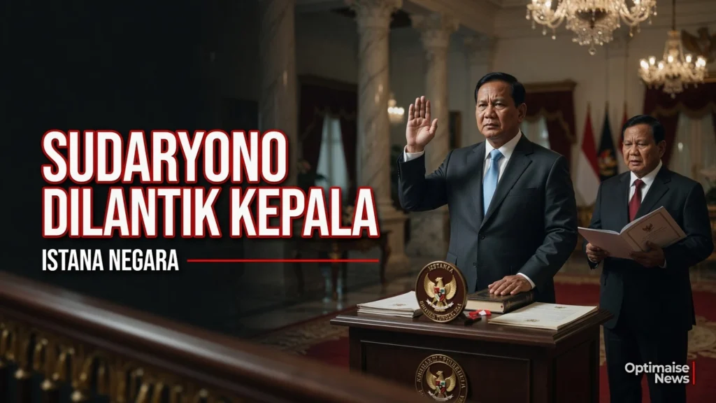 Sudaryono Dilantik Kepala BGN Gantikan Nanik dalam 12 Jam