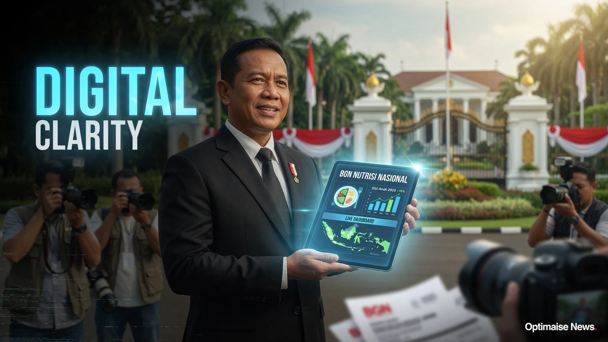 Sudaryono Dilantik Kepala BGN, Janji Ganti Manual ke Digital