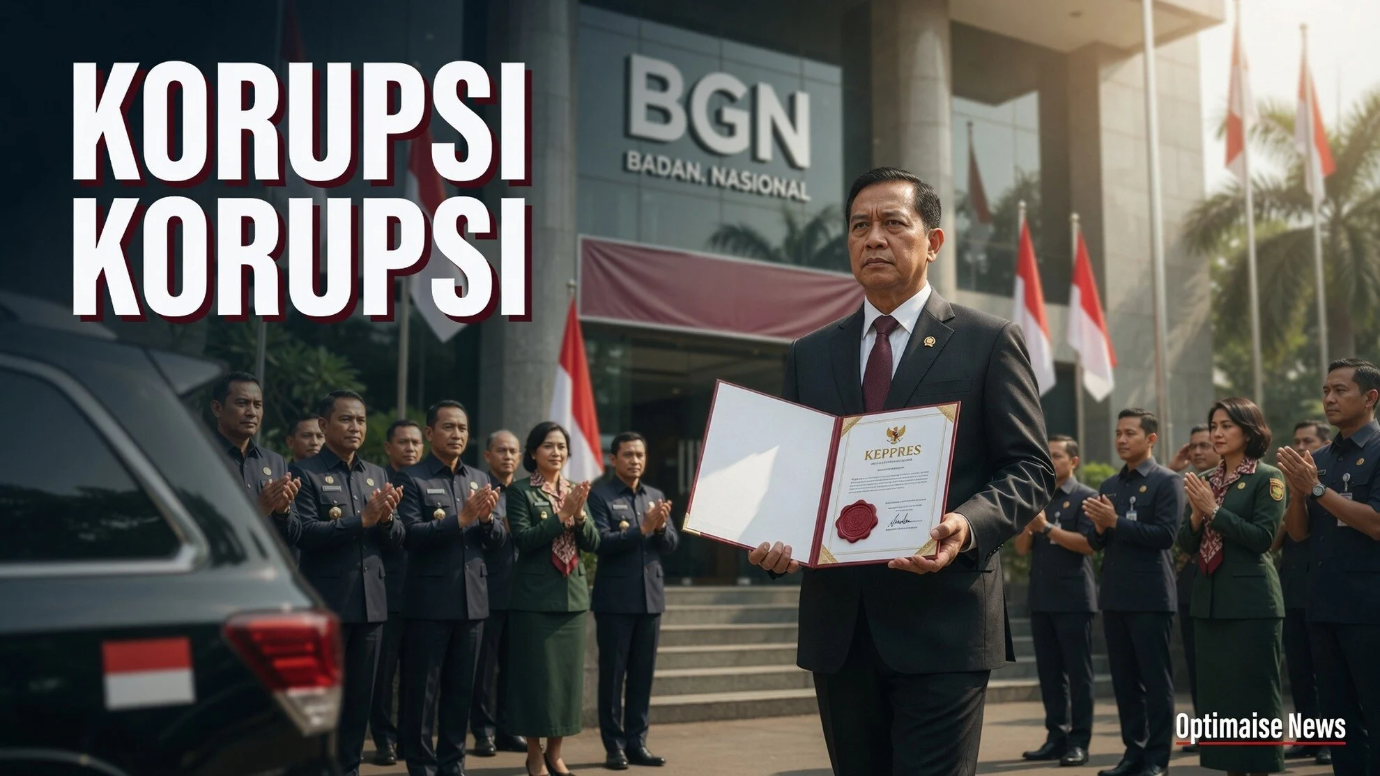 Sudaryono Dilantik Kepala BGN: Zero Toleransi Korupsi MBG