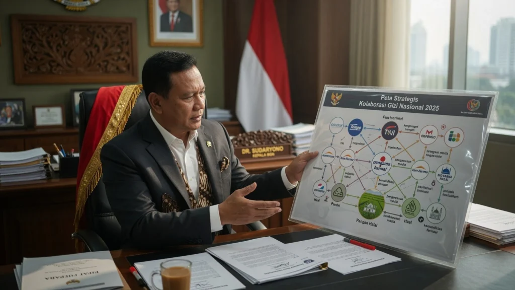 Jaringan Bisnis Media, Pertahanan, Farmasi, dan Pangan Halal