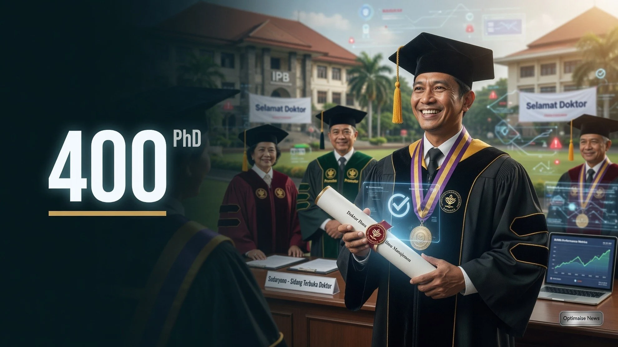 Sudaryono Ditunjuk Kepala BGN Usai Raih IPK 4,00
