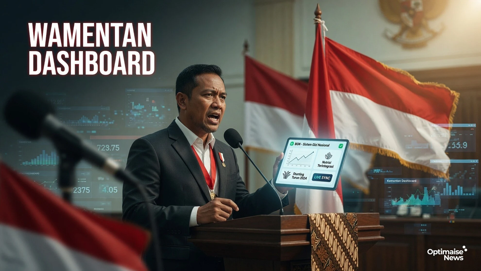 Sudaryono Kepala BGN ke-3 Usai 2 Tahun di Wamentan