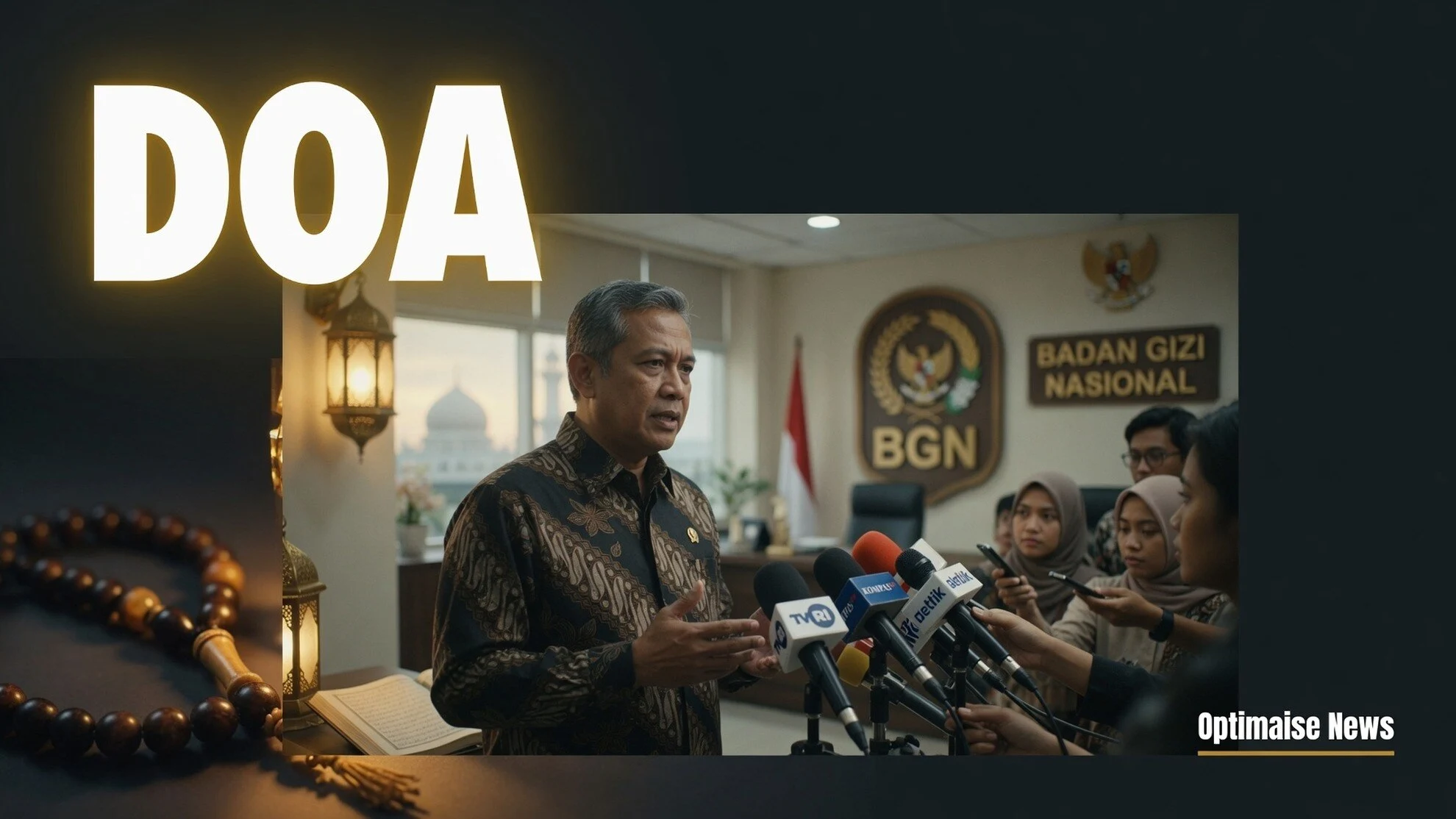 Sudaryono Minta Doa Pimpin BGN