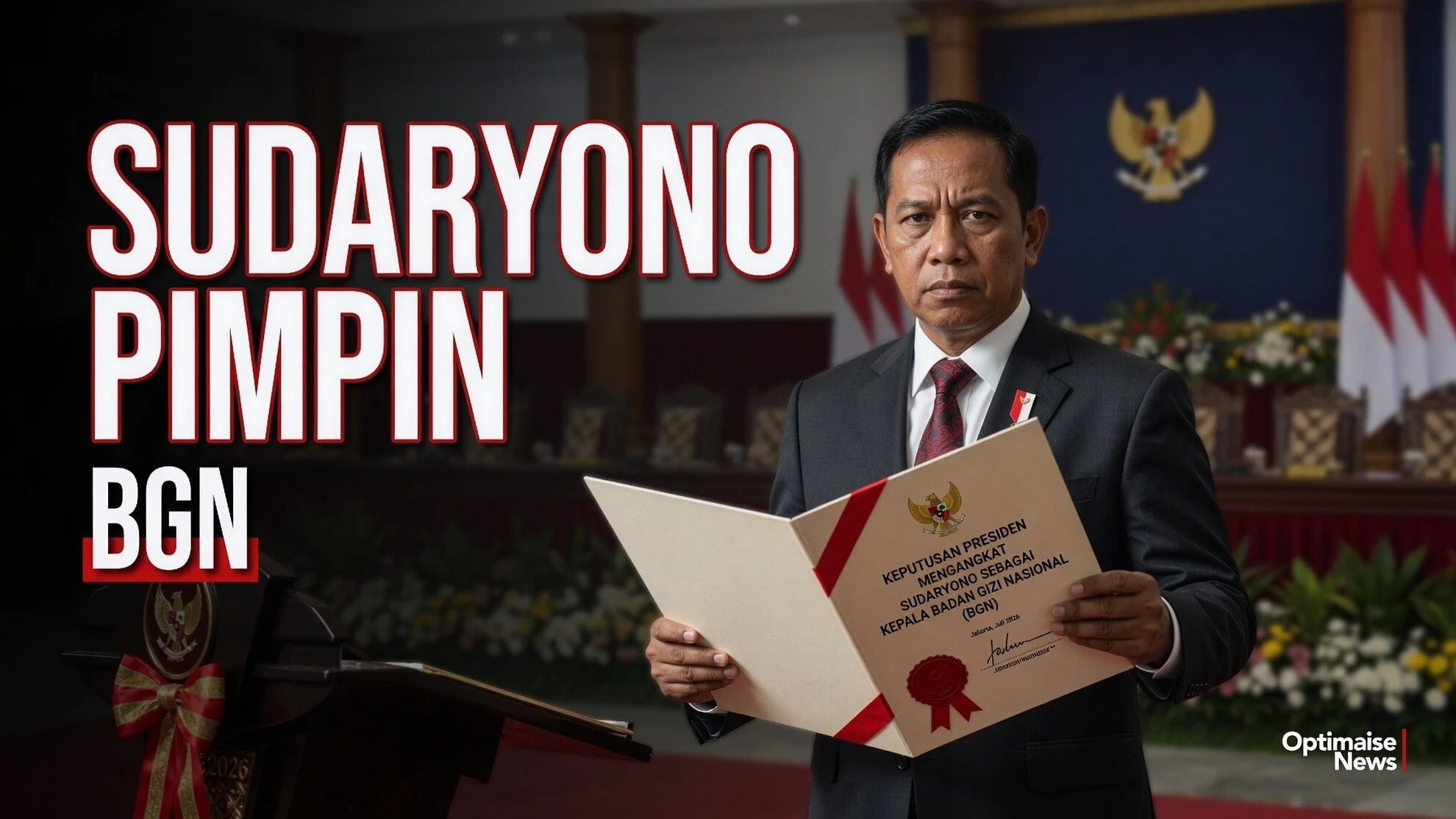 Sudaryono Pimpin BGN, LHKPN Naik ke Rp31 Miliar