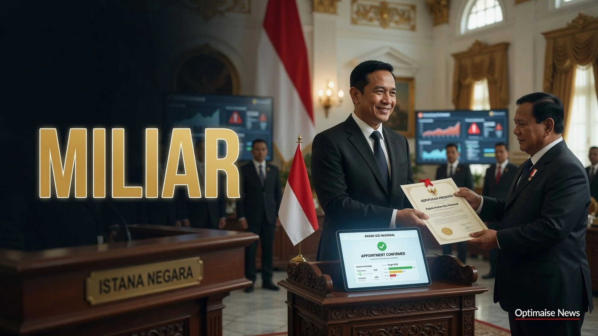 Sudaryono Pimpin BGN Usai Harta Lonjak ke Rp31 Miliar