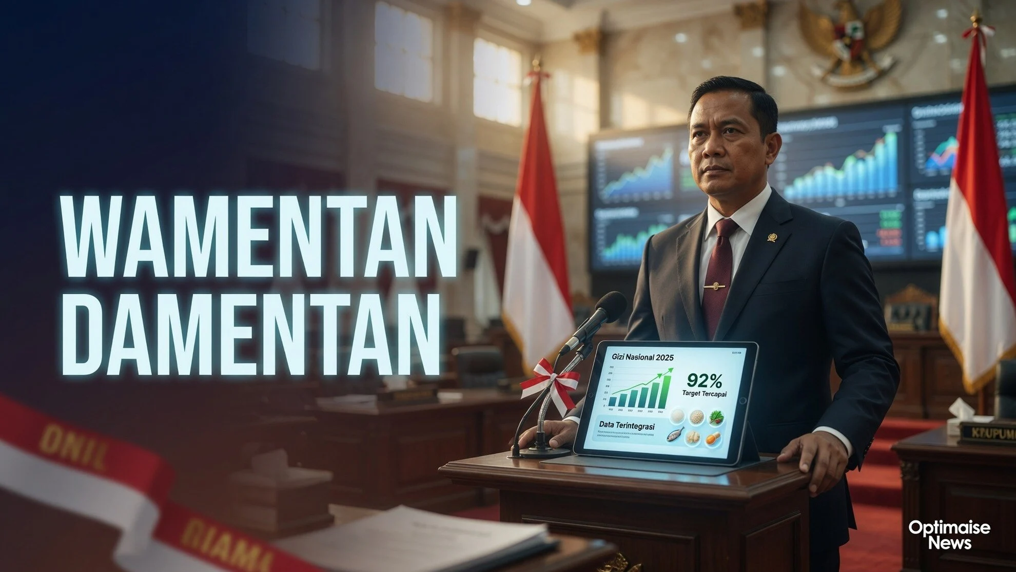 Sudaryono Pimpin Badan Gizi Nasional Usai Dua Tahun Wamentan