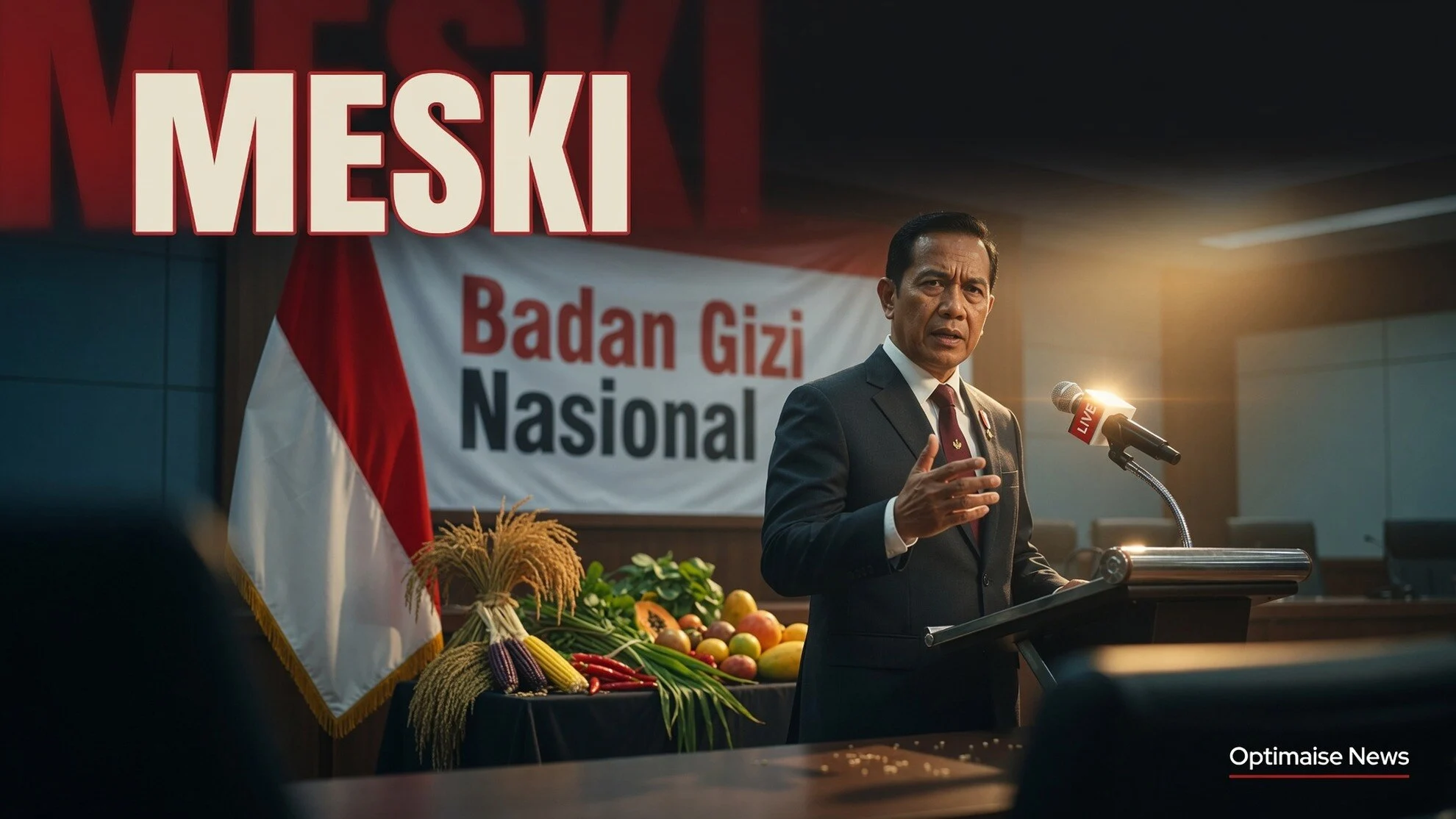 Sudaryono Resmi Kepala BGN, Masih Komisaris Pupuk Meski MK