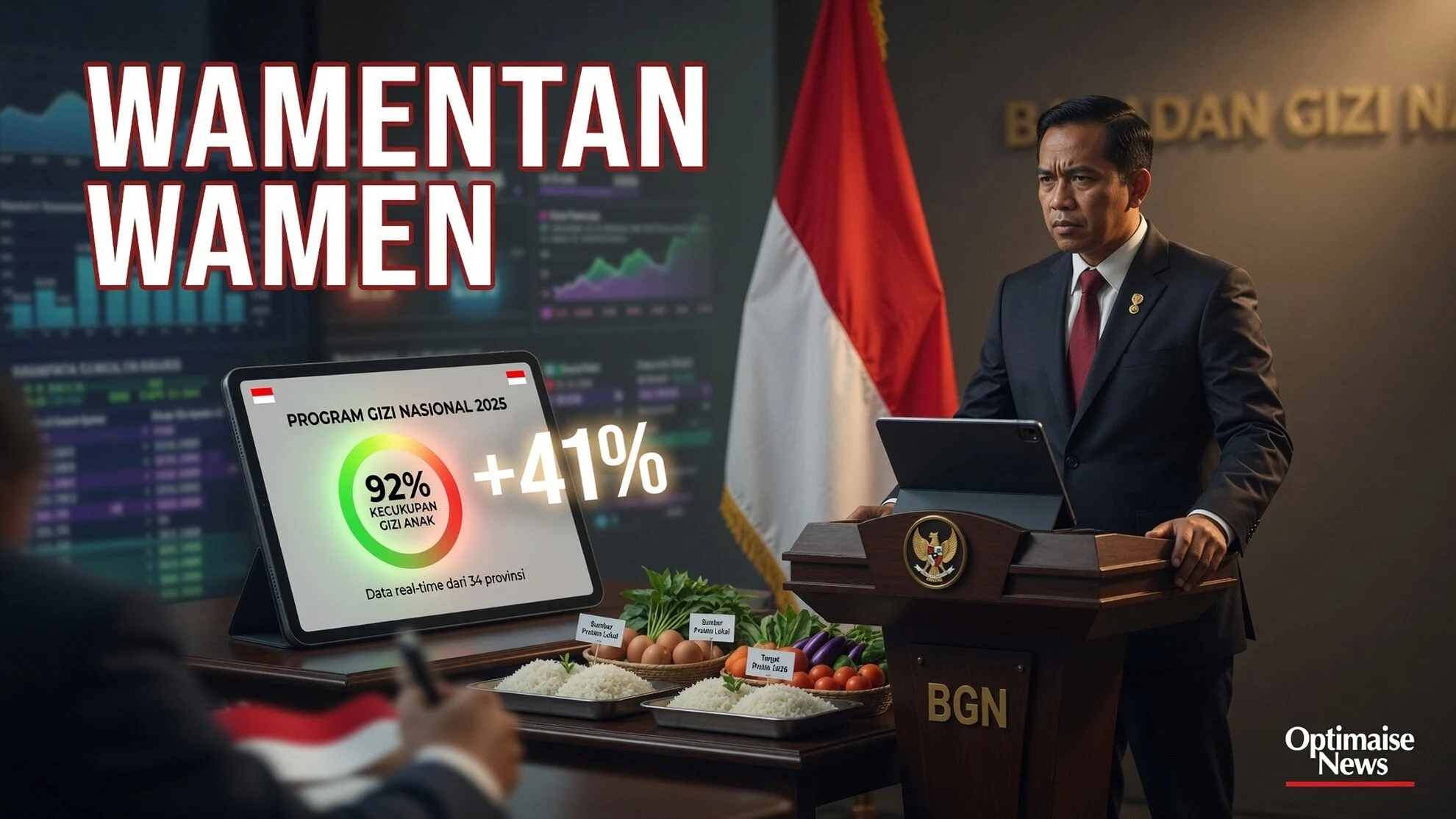 Sudaryono Resmi Kepala BGN Usai Dua Tahun Wamentan