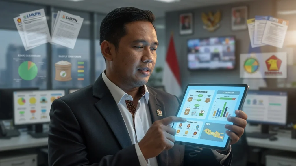 Jaringan Bisnis Media-Teknologi-Pangan dan Lonjakan LHKPN