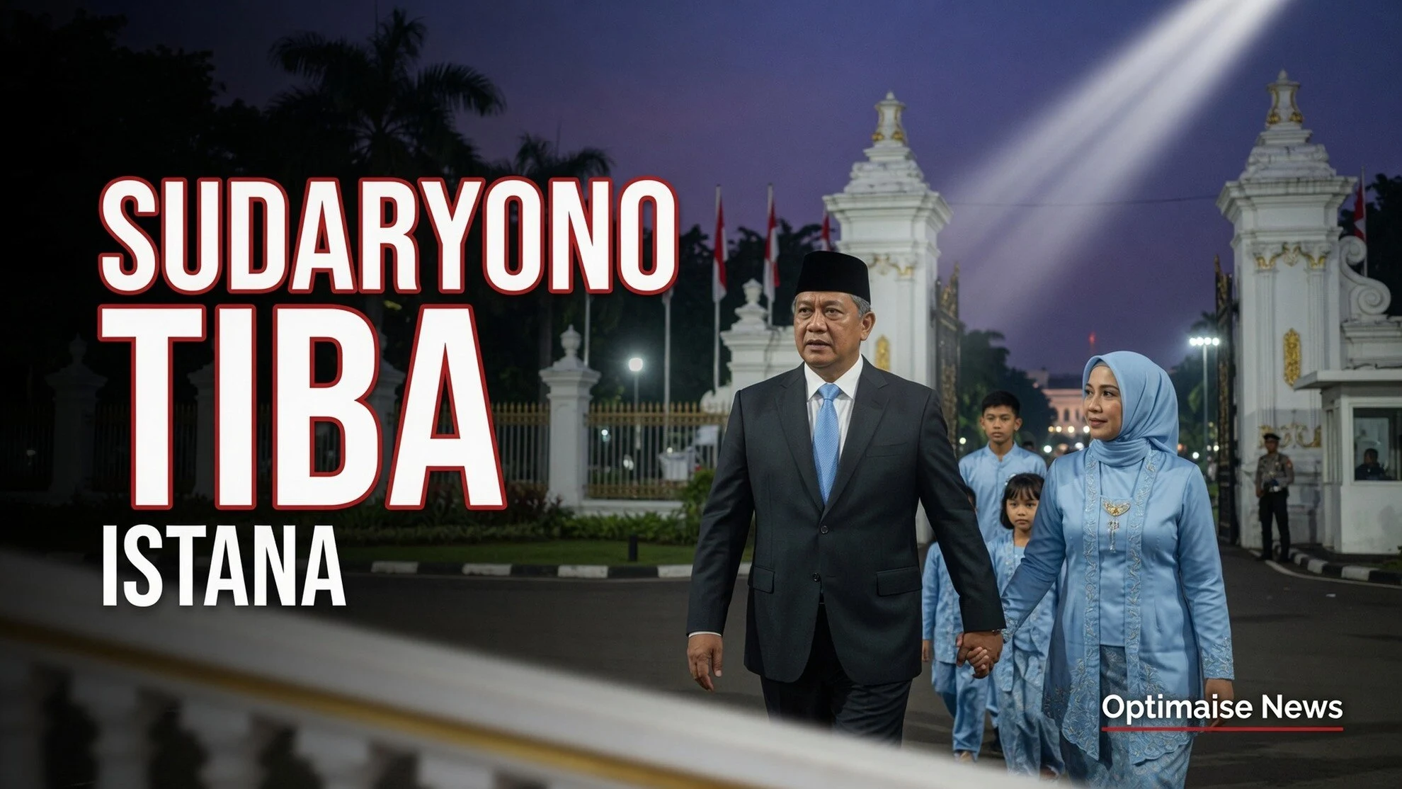 Sudaryono Tiba di Istana 14.31, Dilantik Kepala BGN Hari