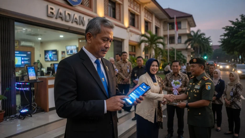 Sambutan Jajaran dan Dua Wakil Kepala