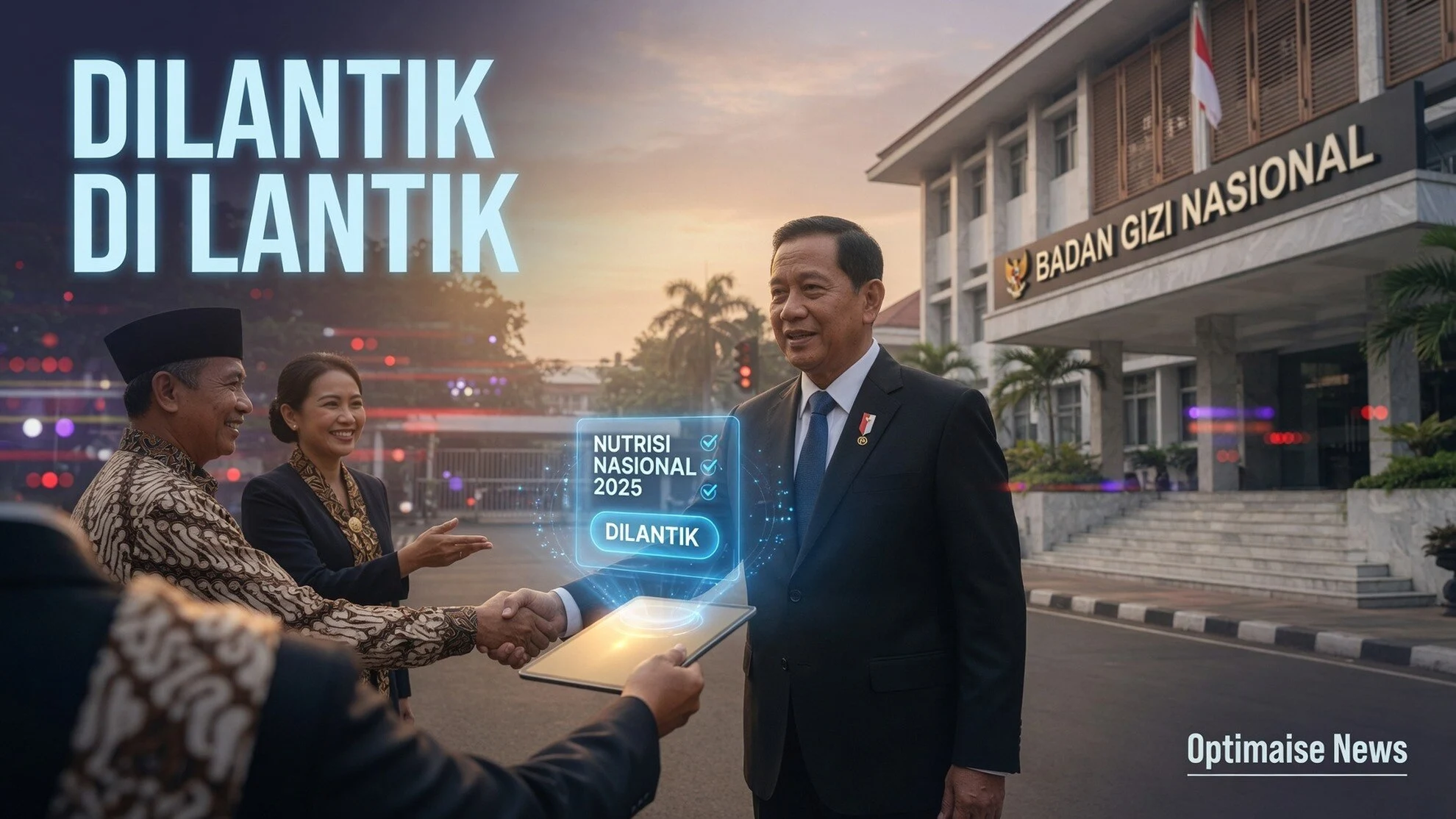 Sudaryono ke BGN 17.10 WIB Usai Dilantik