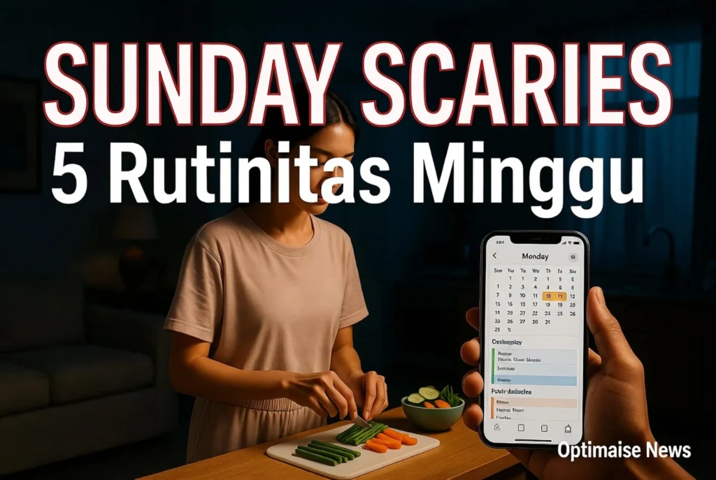 Sunday Scaries: 5 Rutinitas Minggu Anti Cemas