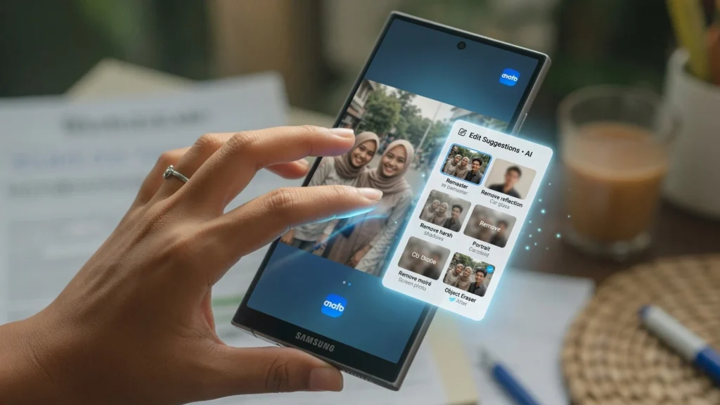 Remaster hingga Hapus Moiré untuk Foto Bermasalah
