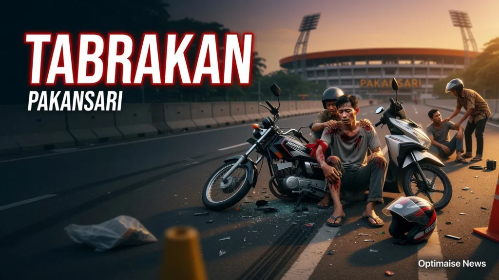 Tabrakan di Pakansari Cedera 3 Saat Perayaan 5000 Pemotor