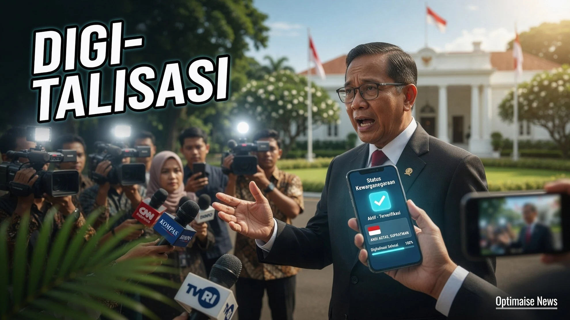 Tarif Lepas Status WNI Naik ke Rp5 Juta demi Digitalisasi