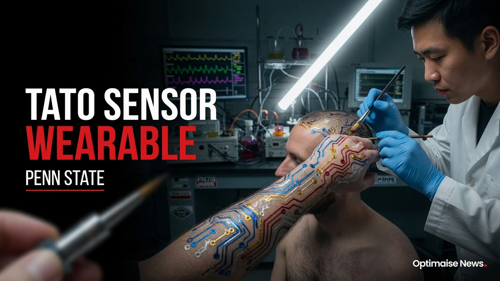 Tato Sensor Wearable Inovasi Penn State Ukur Gelombang Otak