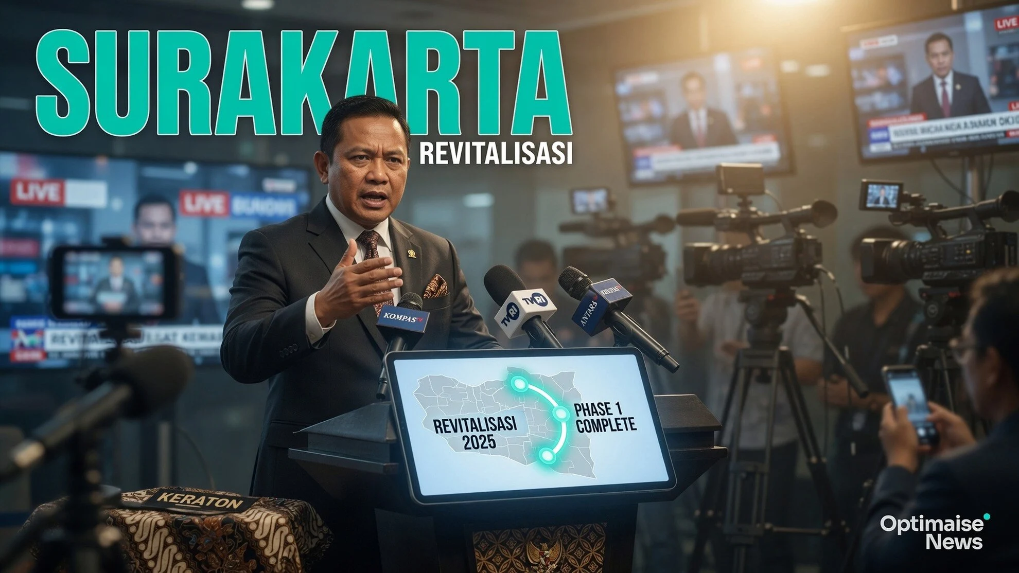 Tedjowulan Ditunjuk Mulai Revitalisasi Keraton Surakarta