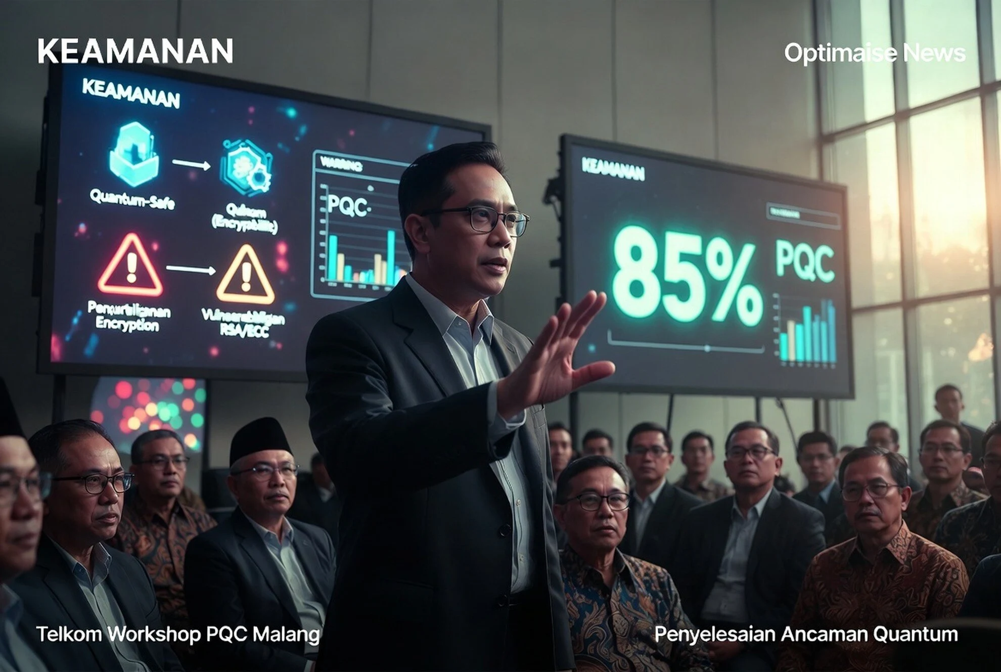 Telkom Gelar Workshop PQC di Malang Awal Juli 2026 Perkuat Keamanan