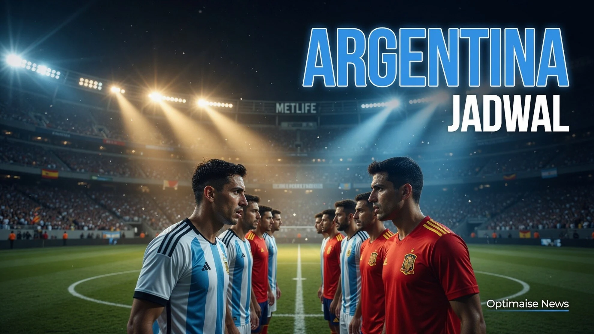 Tempat menonton Timnas Spanyol vs Argentina: 02.00 WIB