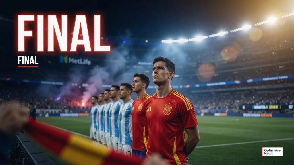 Tempat menonton timnas Spanyol vs Argentina final 02.00