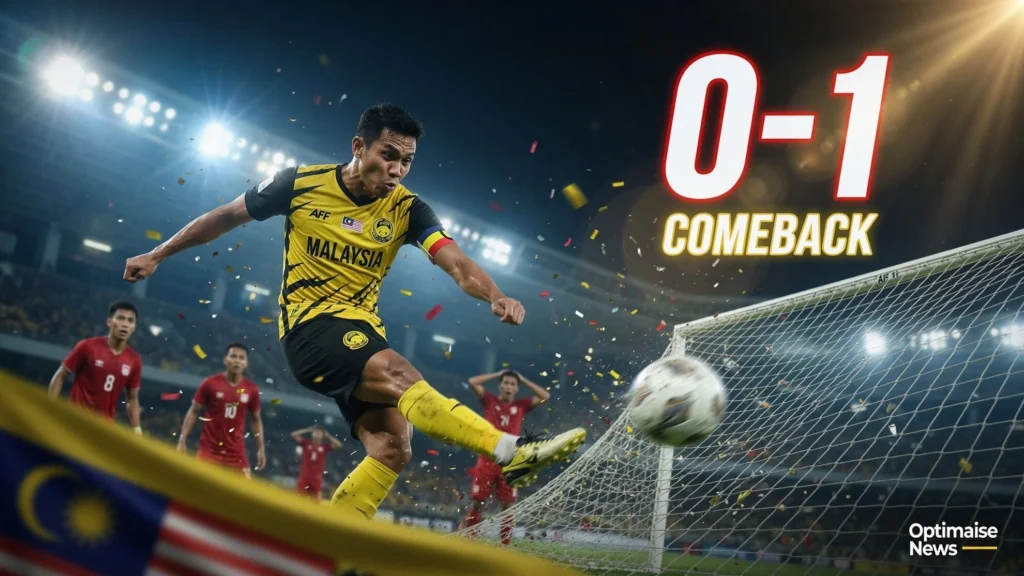 Tertinggal 0-1, Paulo Josue Brace Bawa Malaysia Menang 2-1