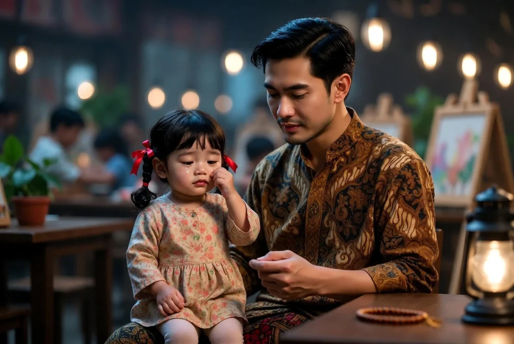 Pesan Doa Teuku Ryan untuk Putrinya yang Semakin Dewasa