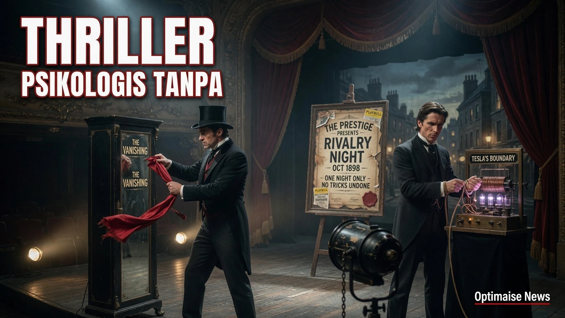 Thriller Psikologis Tanpa Gore: Ketegangan Murni ala Nolan dan Fincher