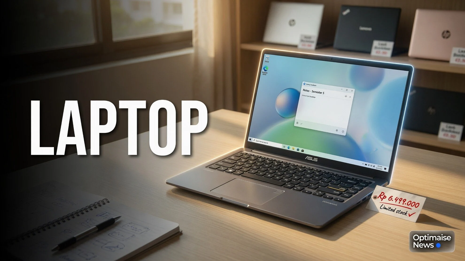 Tiga Opsi Laptop Vivobook Asus Mulai Rp11,3 Juta