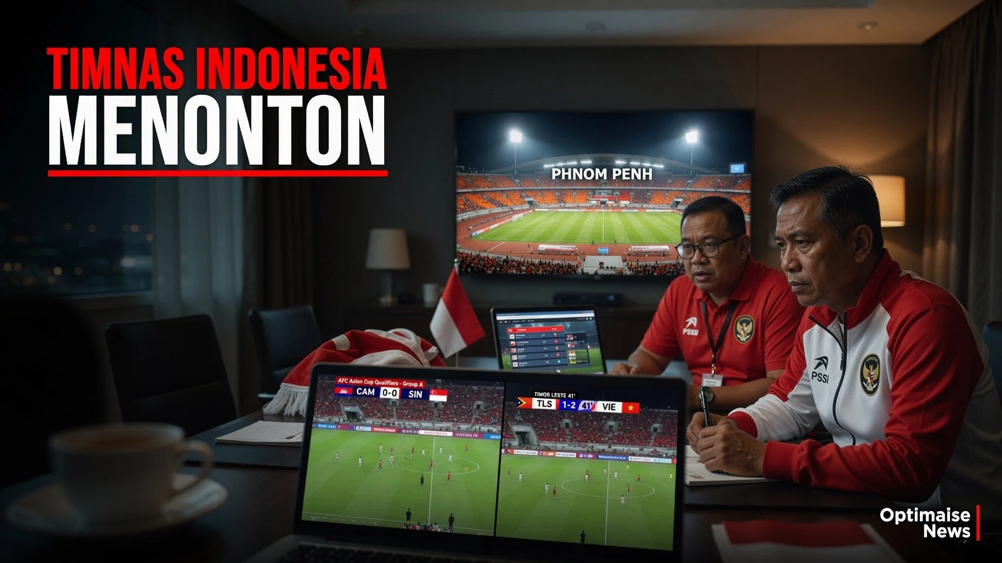 Timnas Indonesia Menonton 2 Laga Pembuka ASEAN Championship 2026