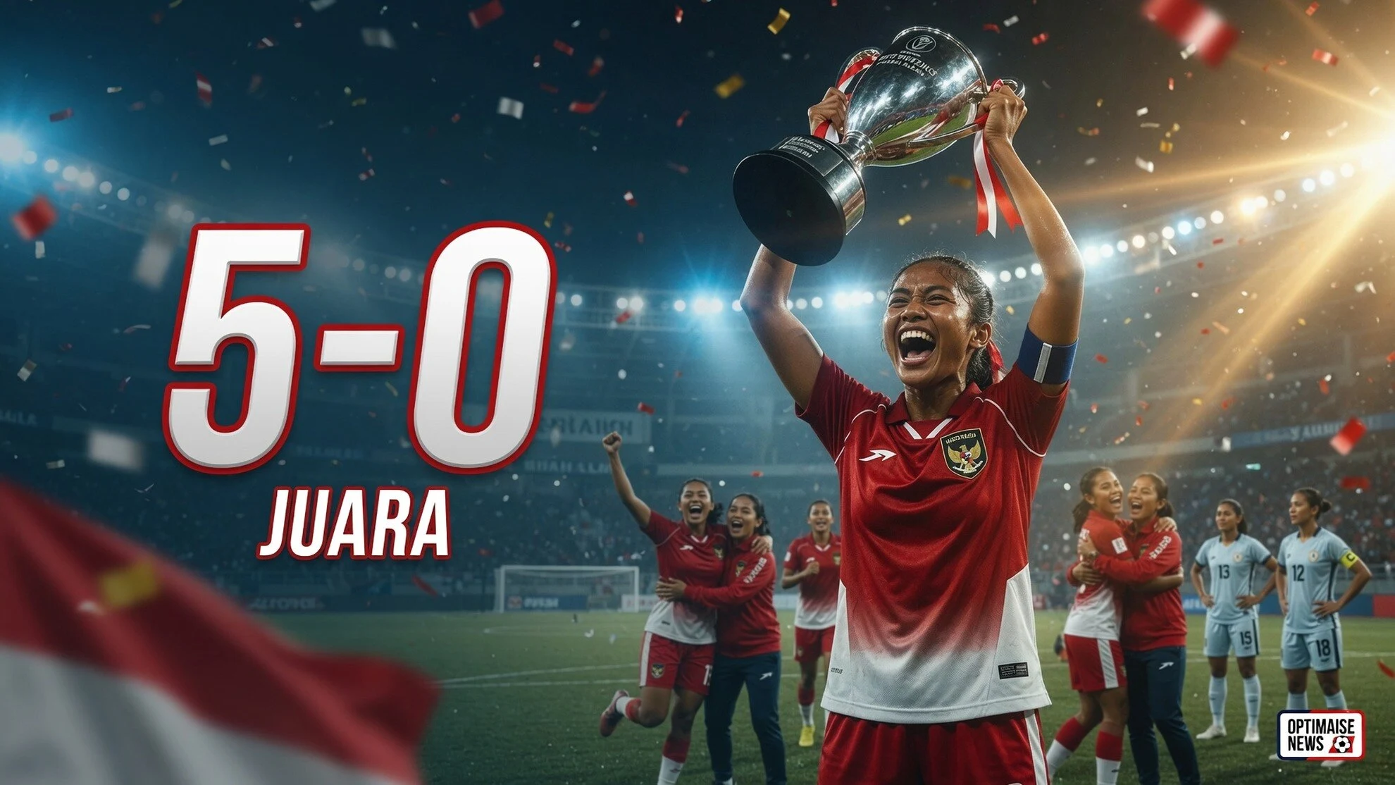Timnas Putri Juara & Erick Thohir Bidik Raih 5-0
