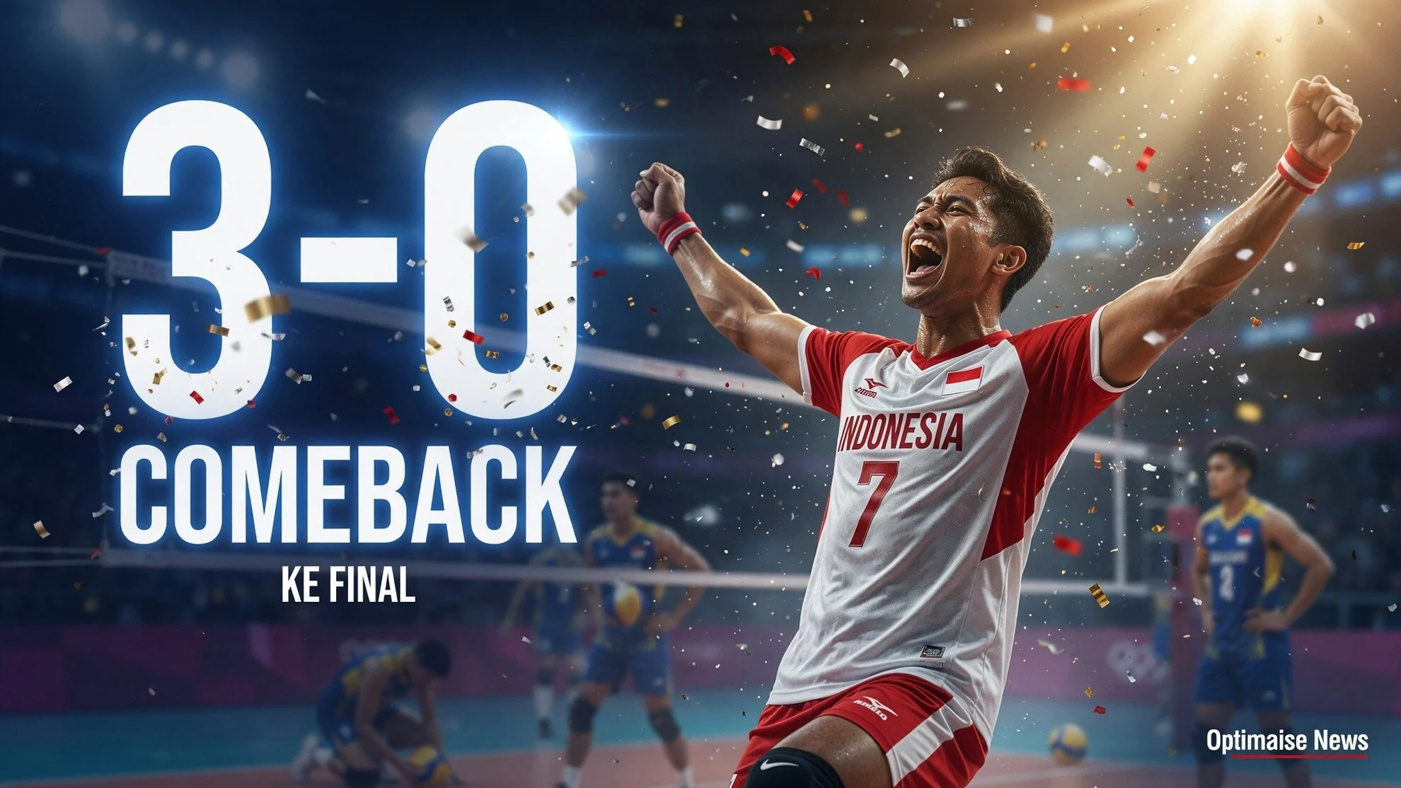 Timnas Voli Indonesia Bungkam Filipina 3-0, Lolos Semifinal